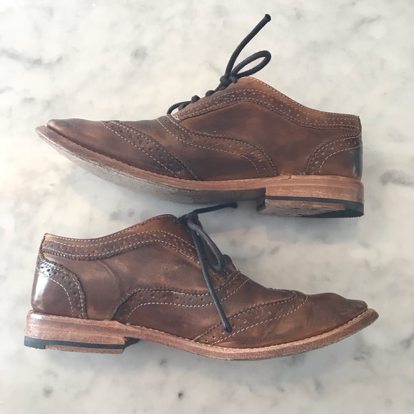 Bed Stu Shoes - Bed Stu wingtip leather oxfords